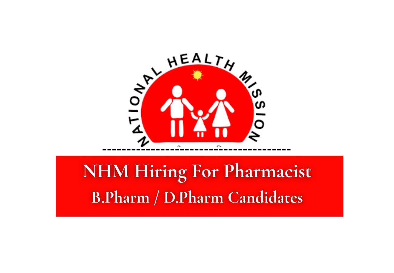 NHM Hiring For Pharmacist